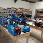 Lighting up the land.